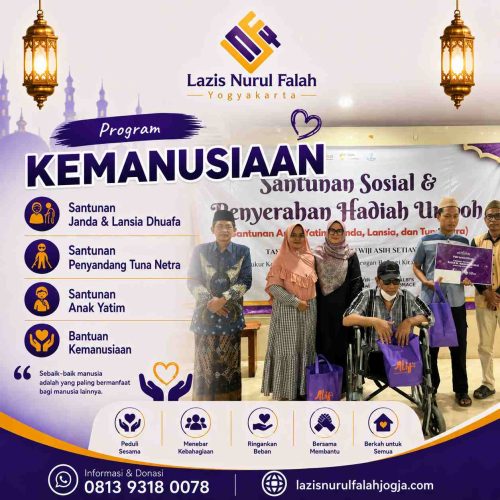 Program Kemanusiaan LAZIS Nurul Falah Jogja