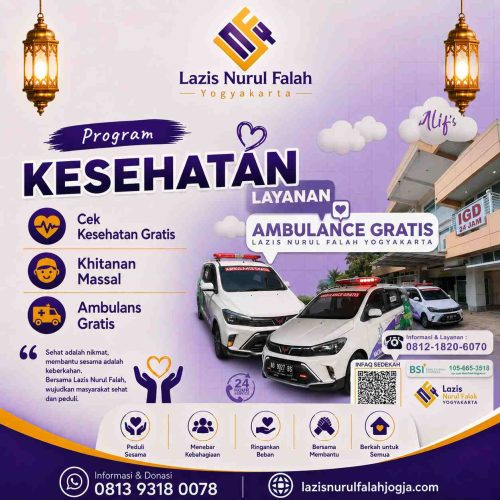 Program Kesehatan LAZIS Nurul Falah Jogja